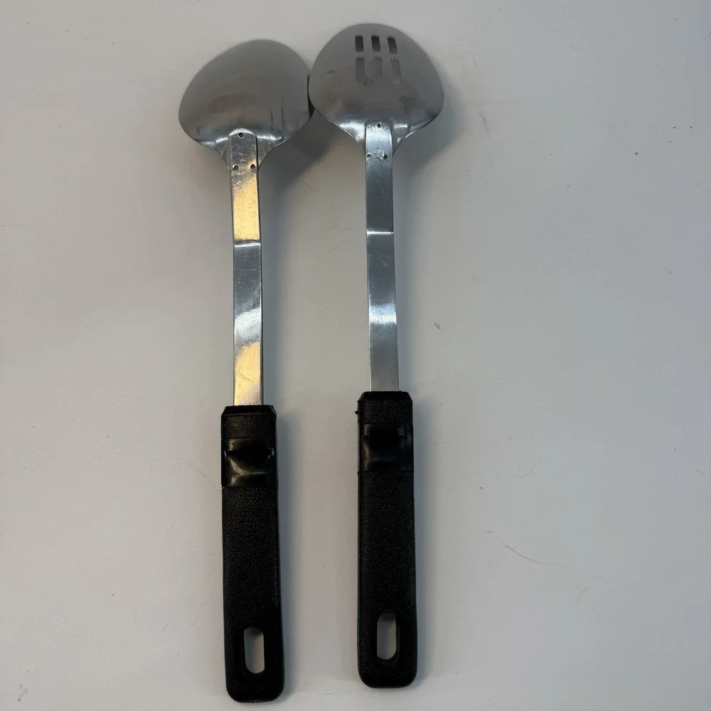 Lot of 2 Best Results by EKCO‎ Kitchen Utensils Slotted Spoon Spoon VTG
